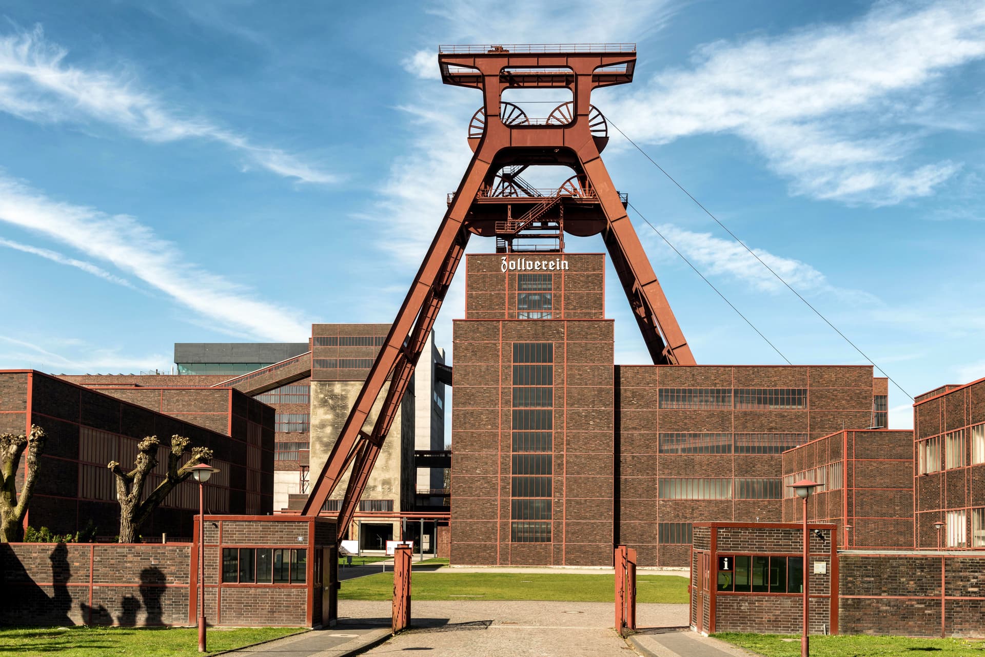 Essen Stadtansicht und Zollverein