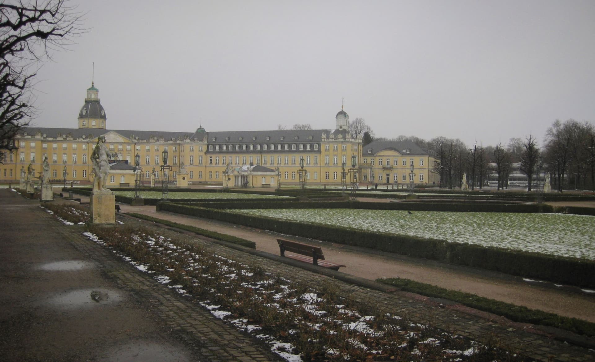 Karlsruhe Schloss und Innenstadt