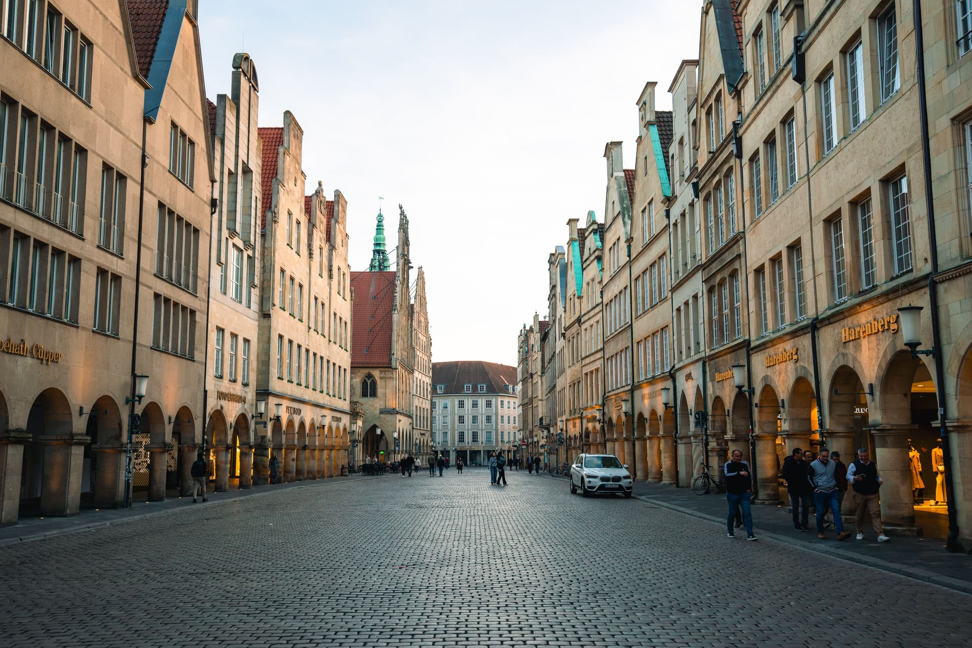 Münster Prinzipalmarkt und Dom