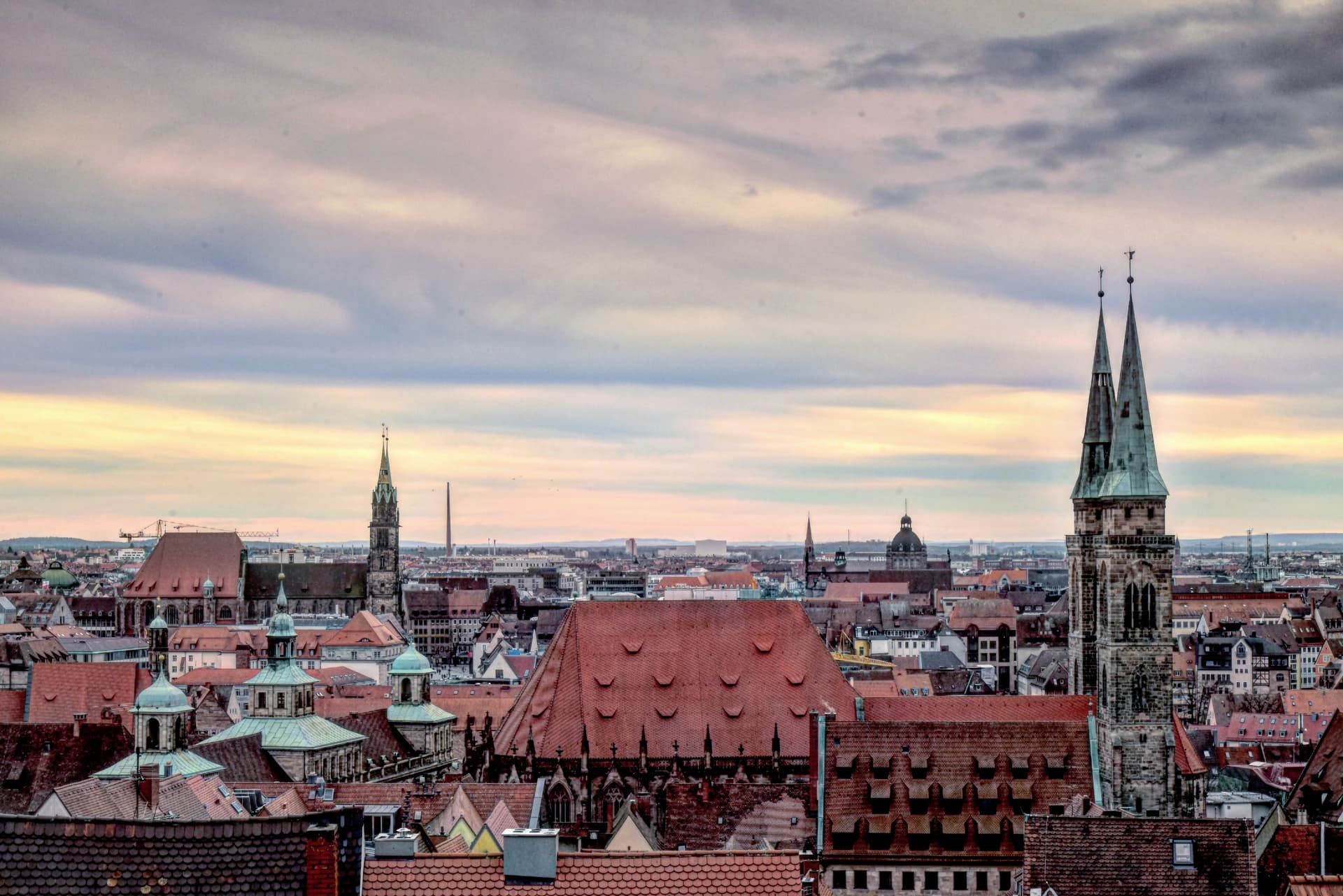 Nürnberg Hauptmarkt und Altstadt